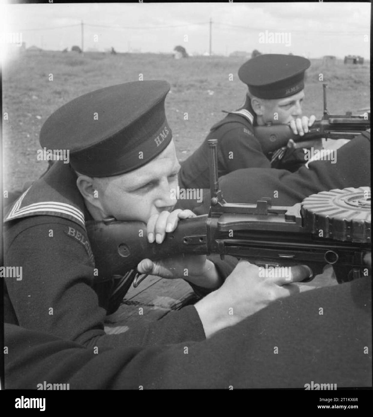 Belgian Sailors At A Skegness Training Camp Belgian Naval Training At