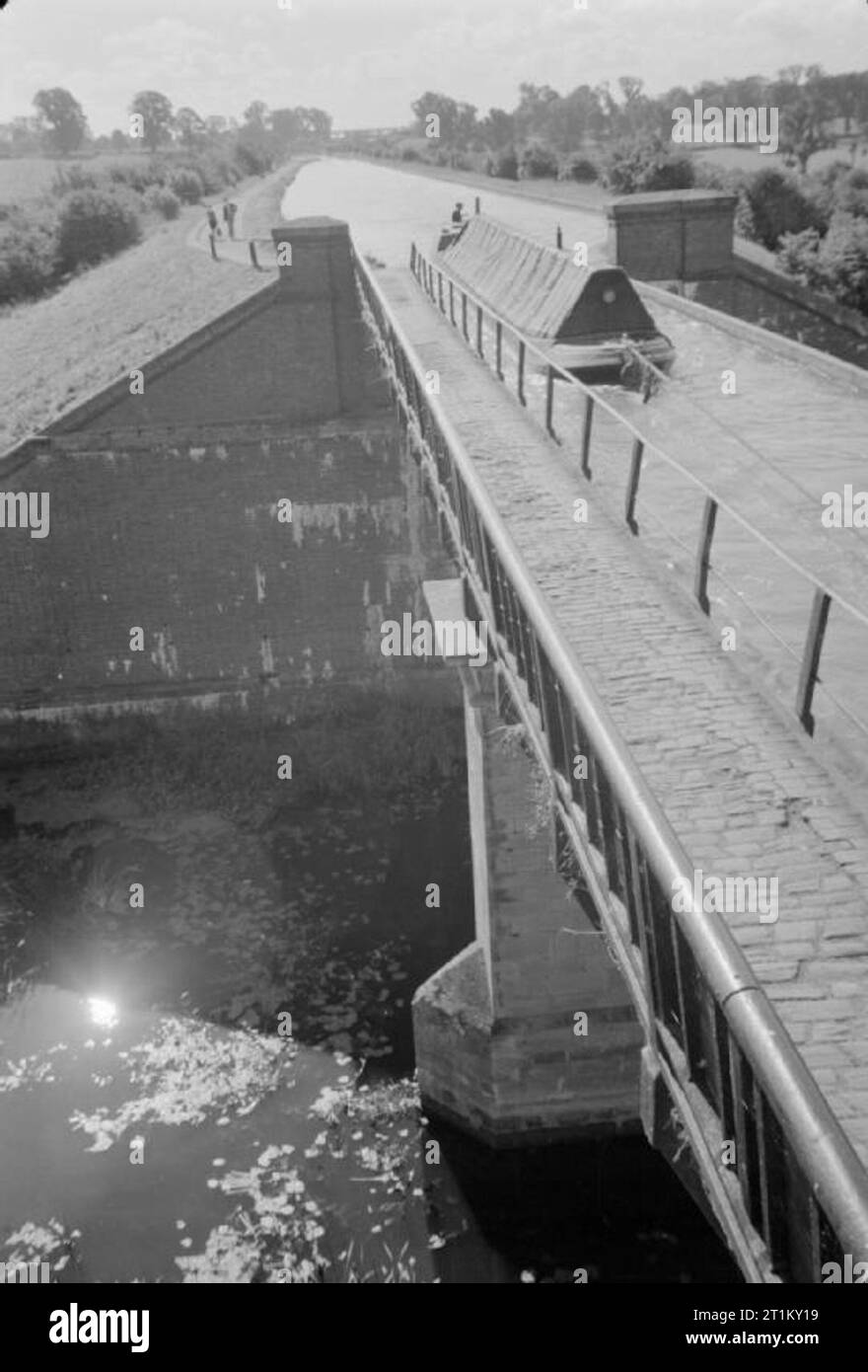 British Canals in Wartime Transport in Britain, 1944 A view of the