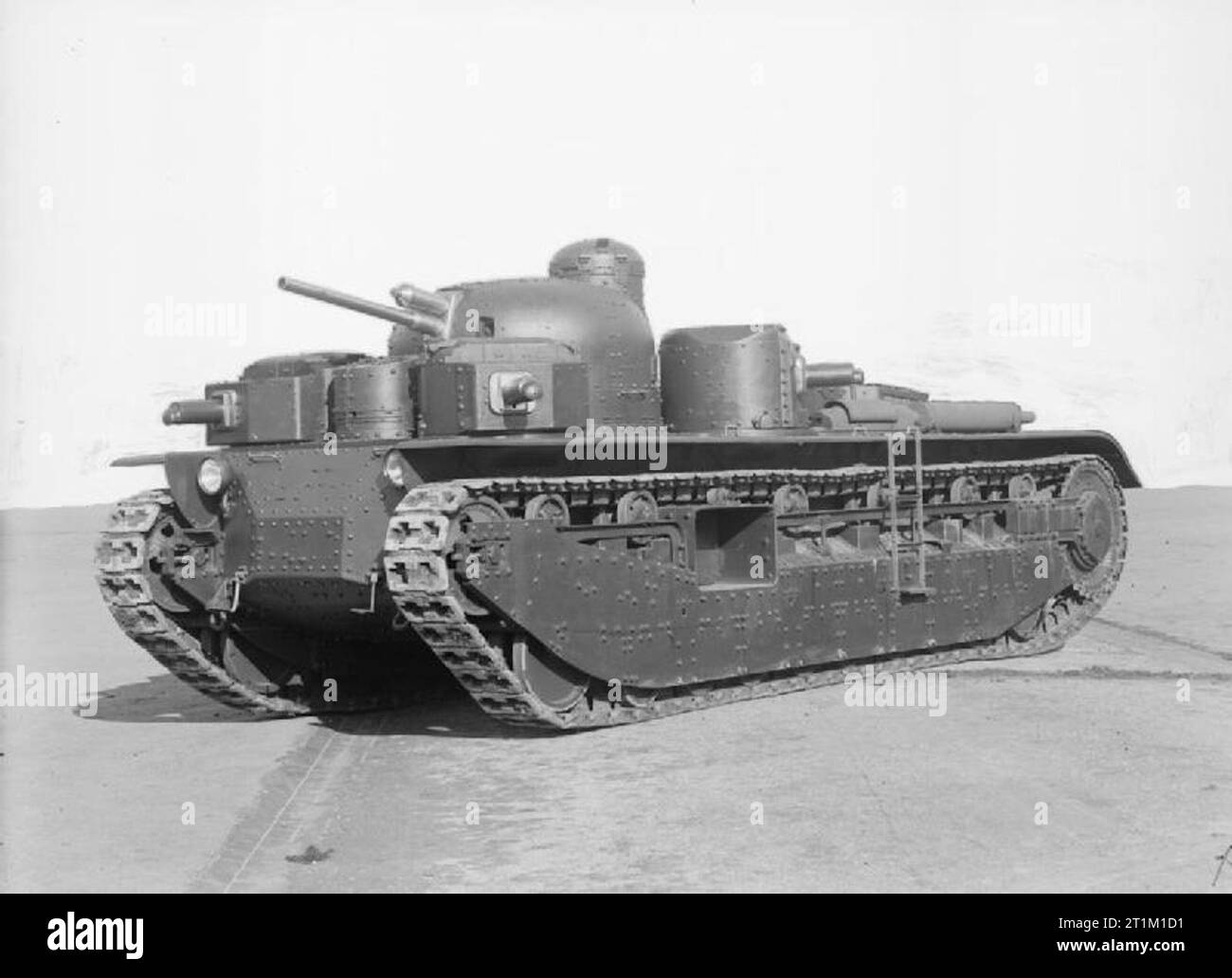 Vickers Independent Heavy Tank (A1E1 Stock Photo - Alamy