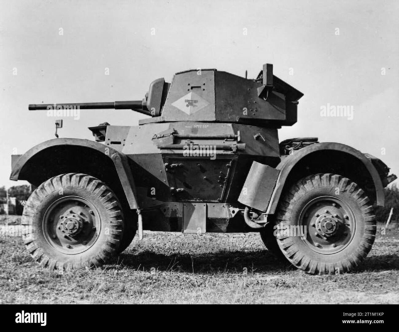 Tanks and Afvs of the British Army 193945 Daimler Mk I armoured car Stock Photo Alamy
