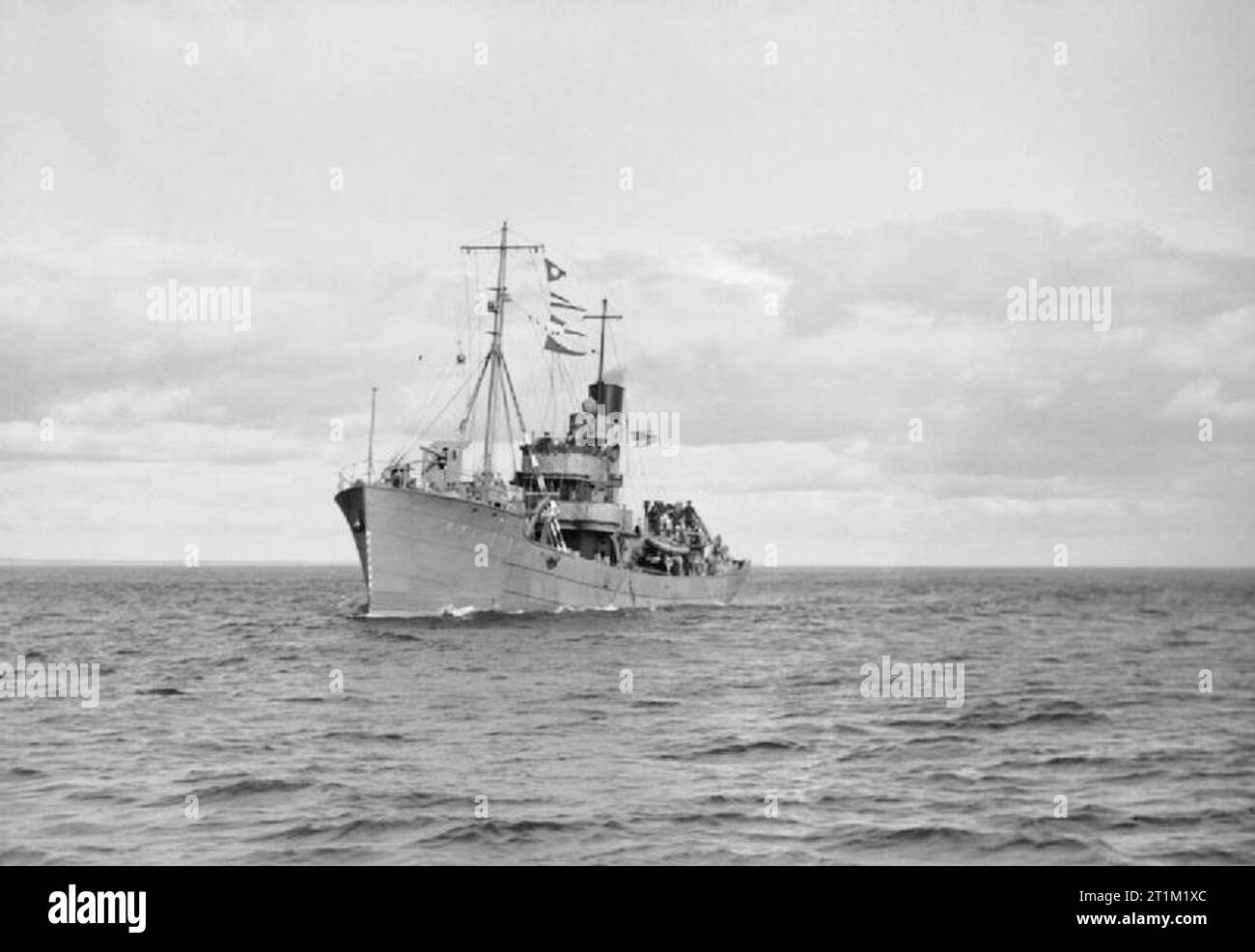 Hmt Sir Lancelot Underway Stock Photo Alamy