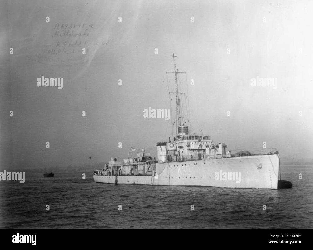 British sloop HMS Kittiwake Stock Photo - Alamy