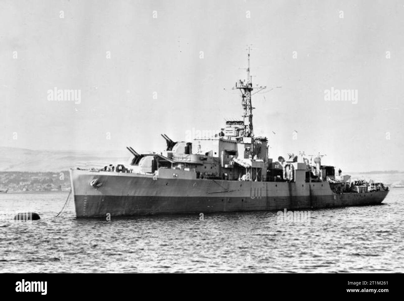 British Black Swan class sloop HMS Lark Stock Photo - Alamy