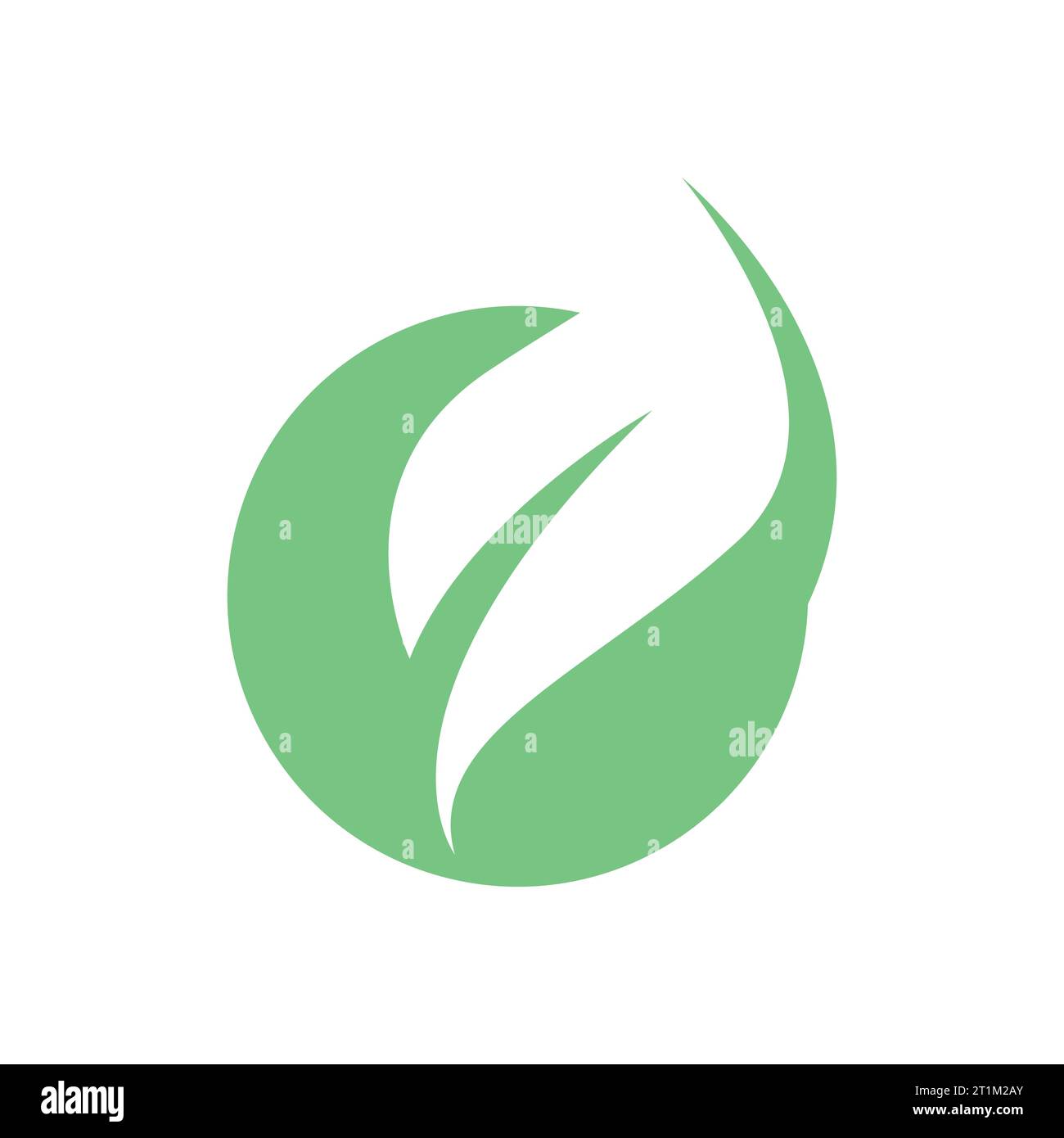 green tree leaf ecology nature element logo icon Stock Vector Image ...