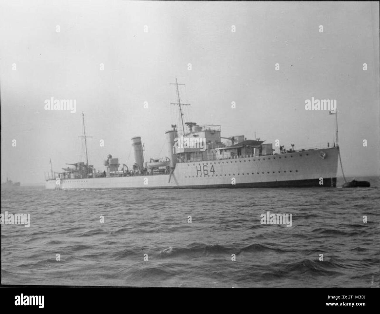 Royal Navy destroyer HMS Duchess at a buoy Stock Photo - Alamy