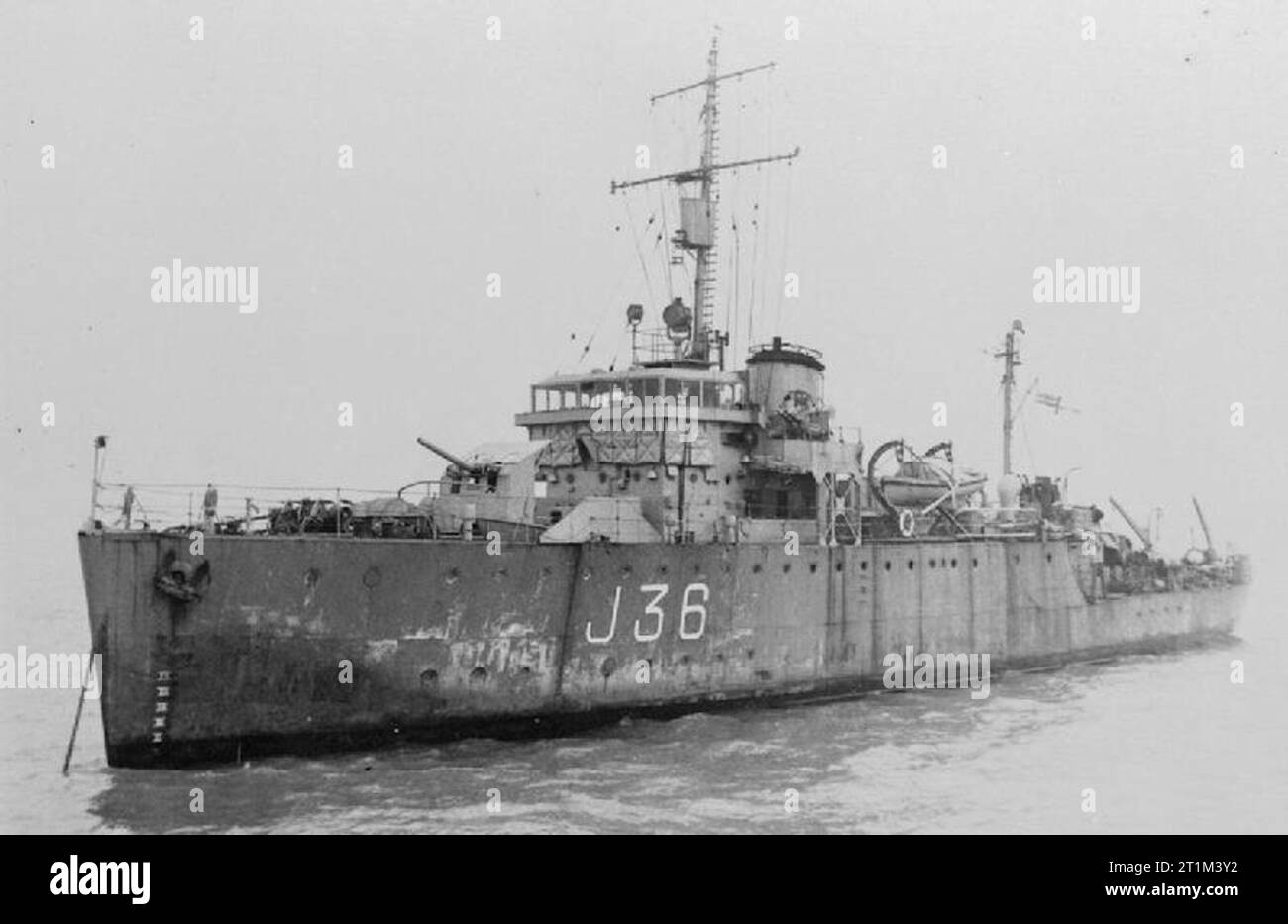 HMS Rhyl At anchor Stock Photo Alamy