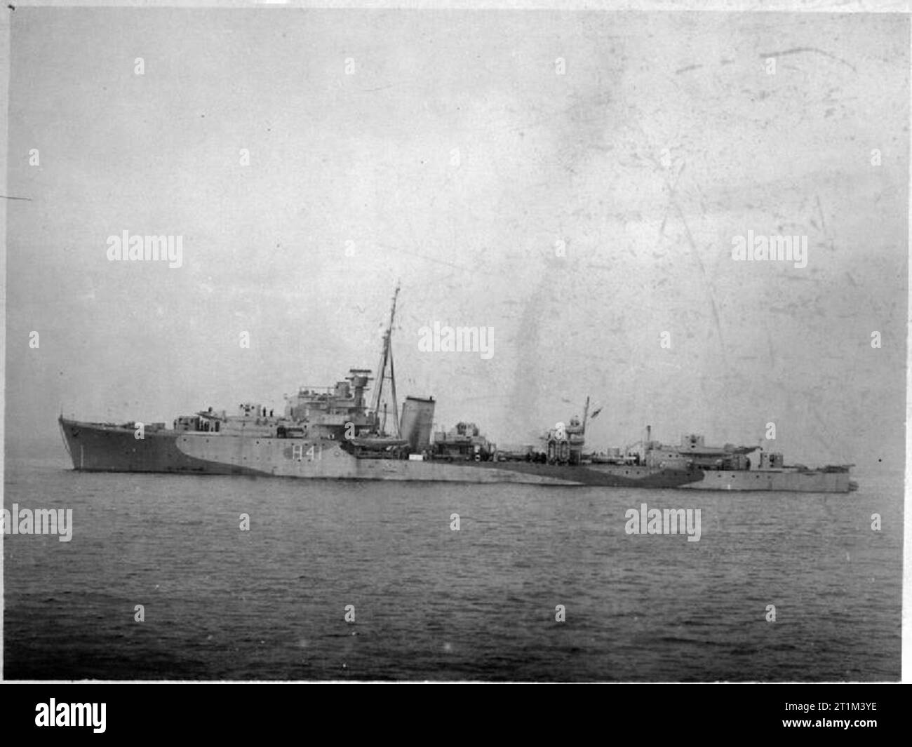 HMS Redoubt At anchor Stock Photo Alamy