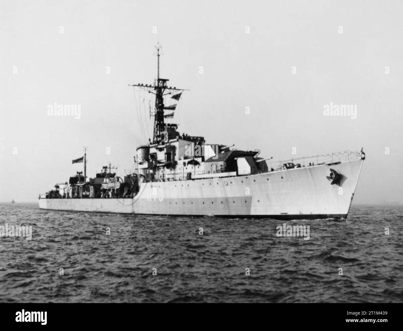 British C class destroyer HMS Cavalier Stock Photo Alamy