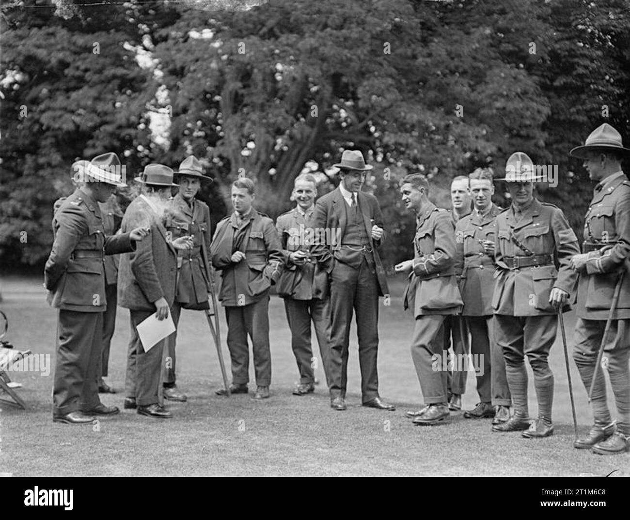 Ministry of Information First World War Official Collection Mr. Brown and Mr. Thomson