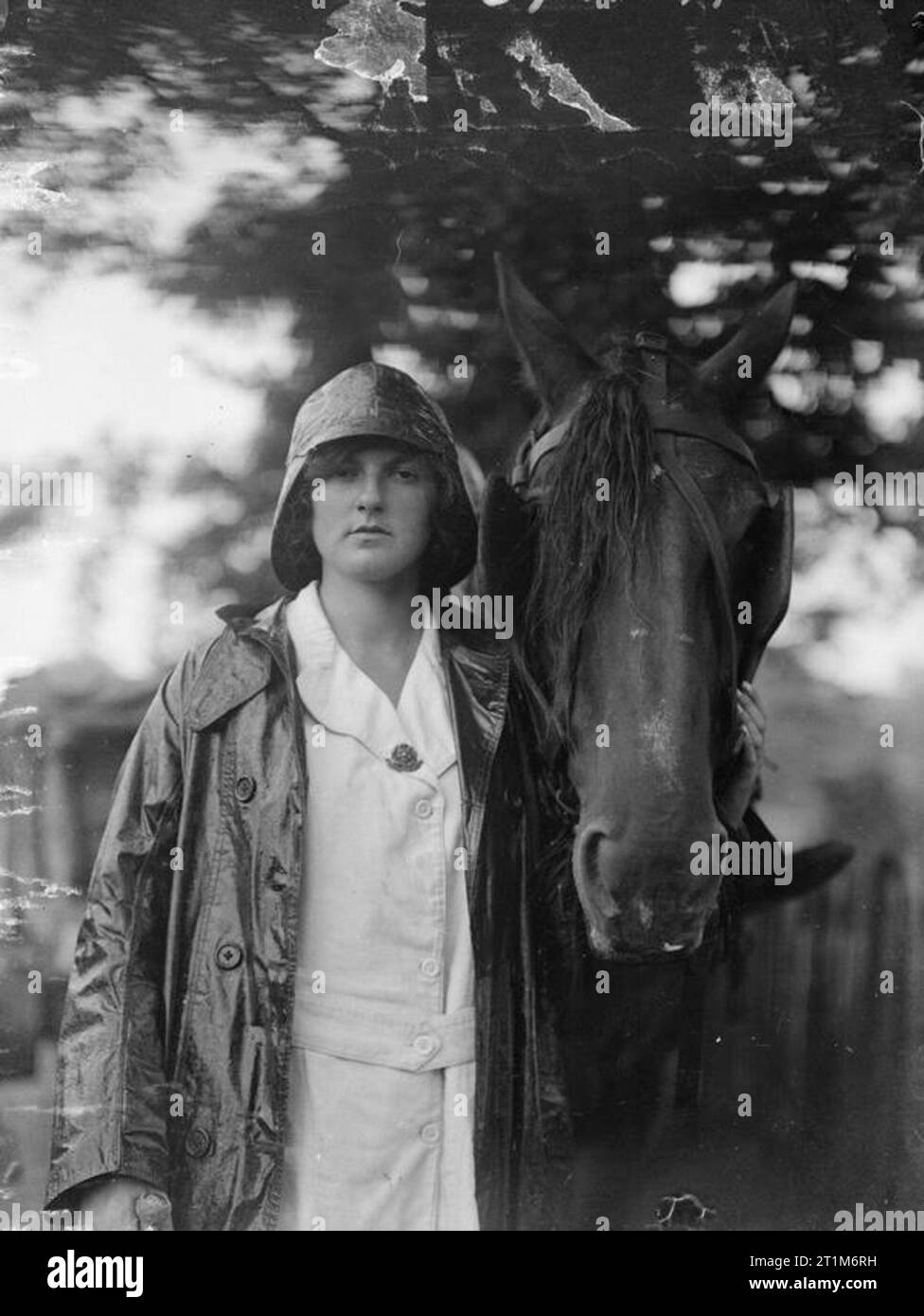 Ministry of Information First World War Official Collection Farm girl