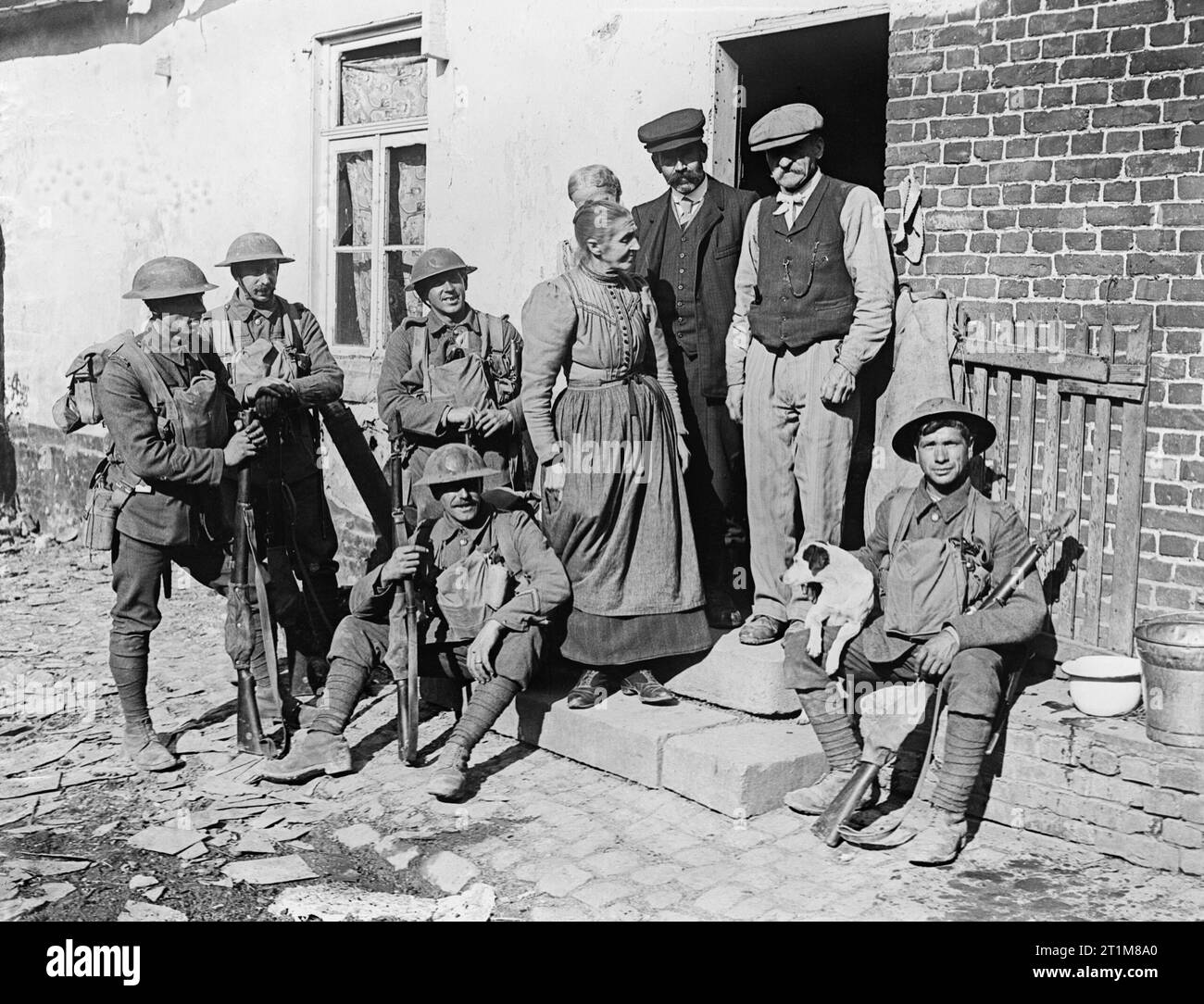 The Hundred Days Offensive, August-november 1918 Stock Photo - Alamy