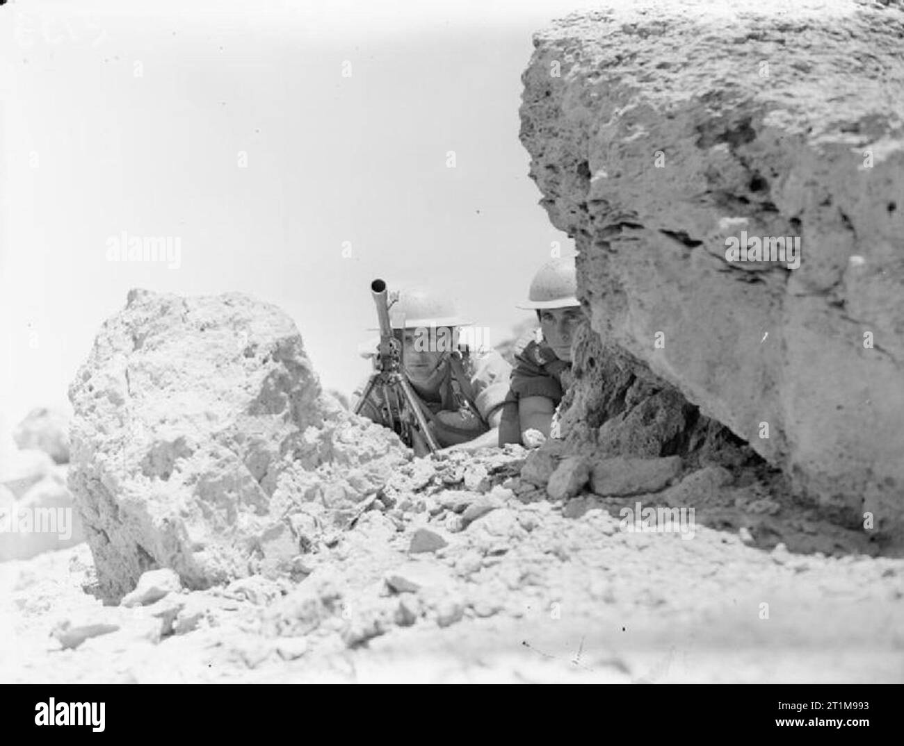 The British Army in North Africa Men of the 2nd Cameron Highlanders ...