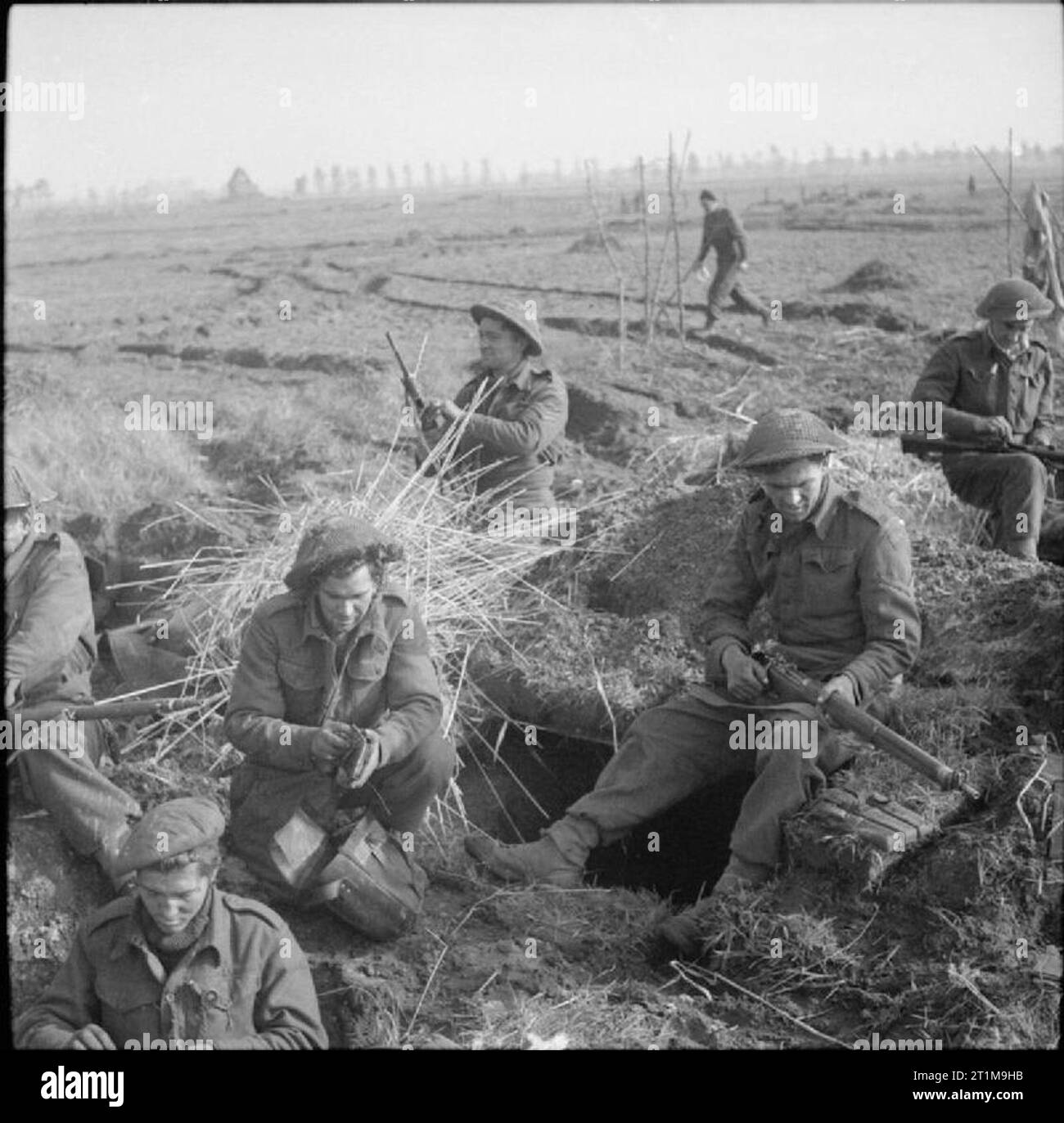 The British Army in Northwest Europe 194445 Men of the 4th Welch