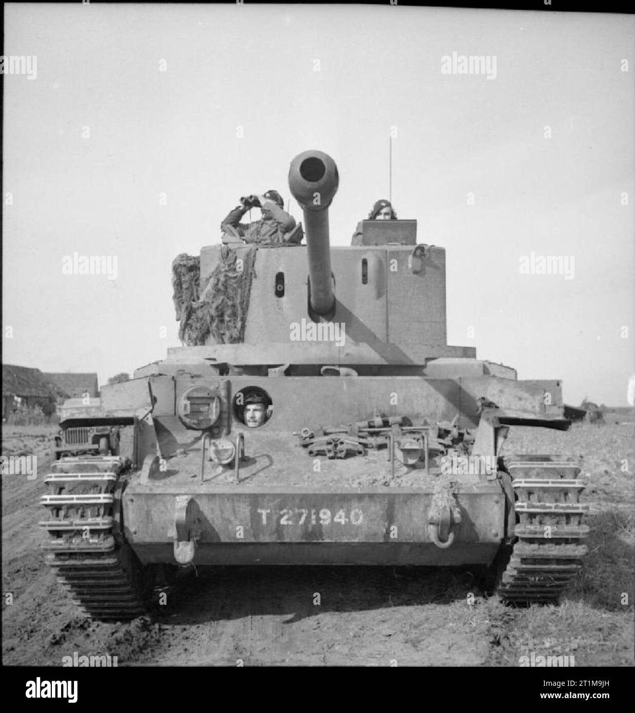 The British Army in North-west Europe 1944-45 Challenger tank of 15 ...