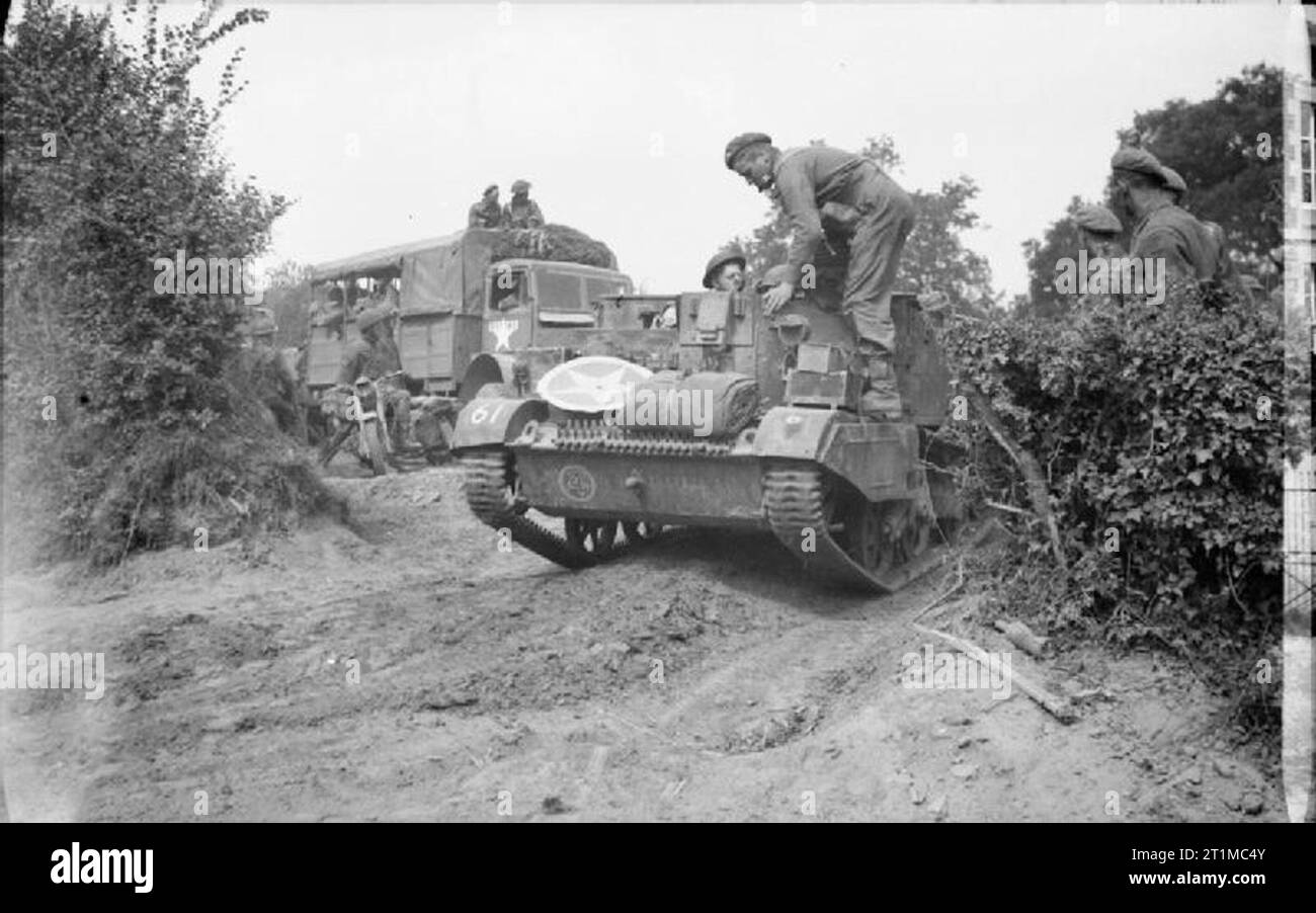 The British Army in the Normandy Campaign 1944 Bren carrier of 1st ...