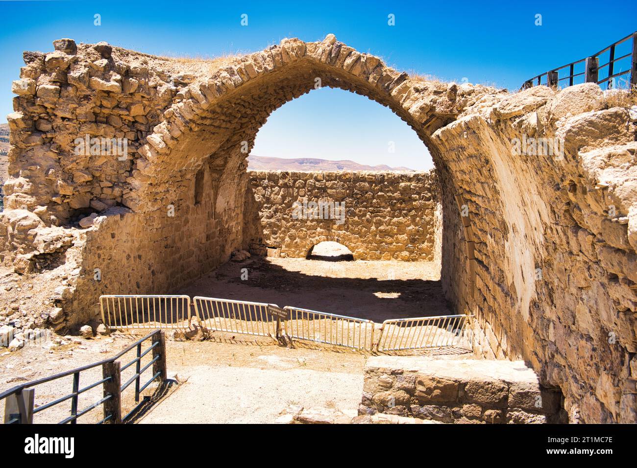 Jordanian Journeys: From Monte Nebo to Bethany, Al-Karak, and Amman Stock Photo