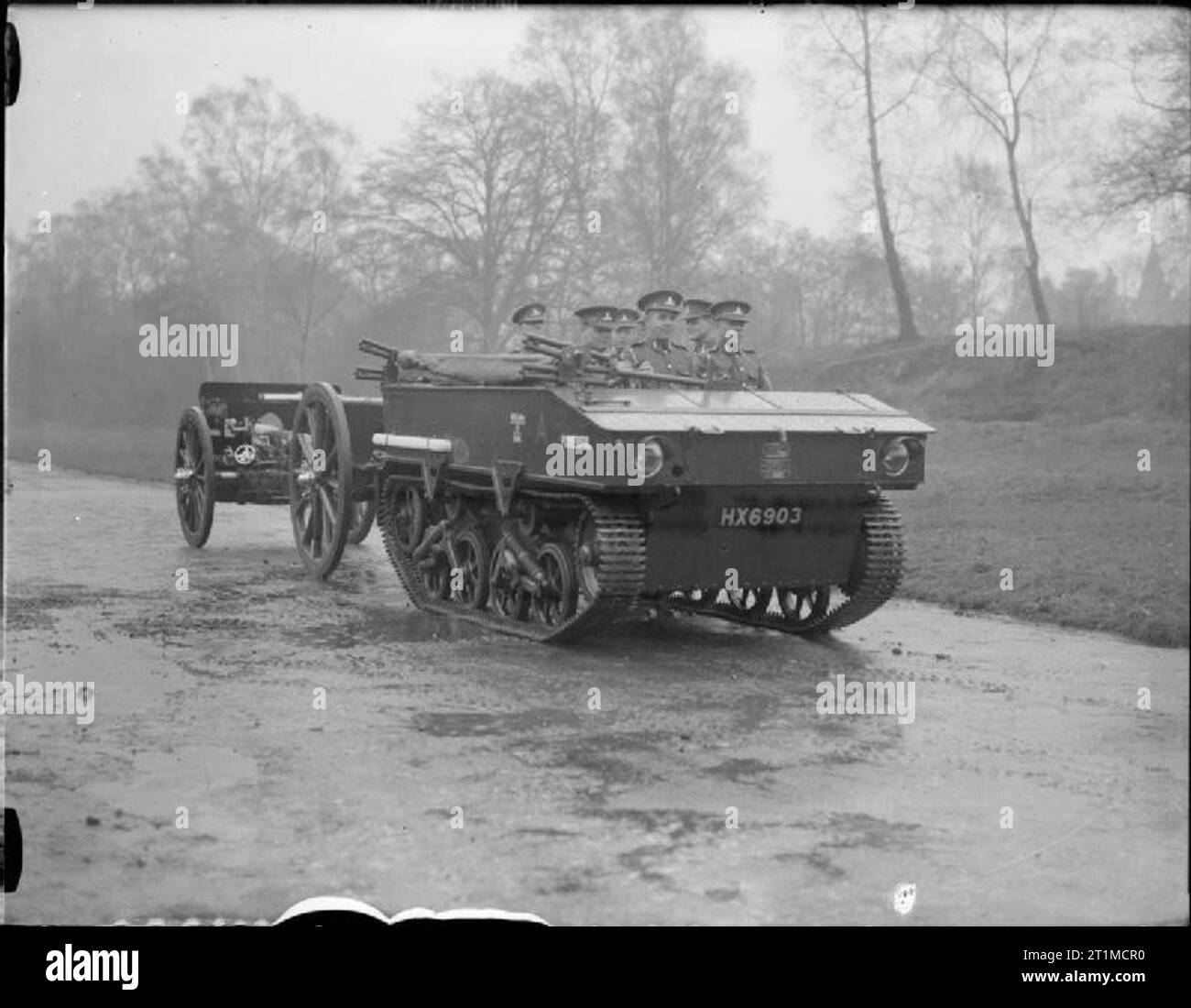 The British Army in the United Kingdom 193945 Dragon artillery tractor