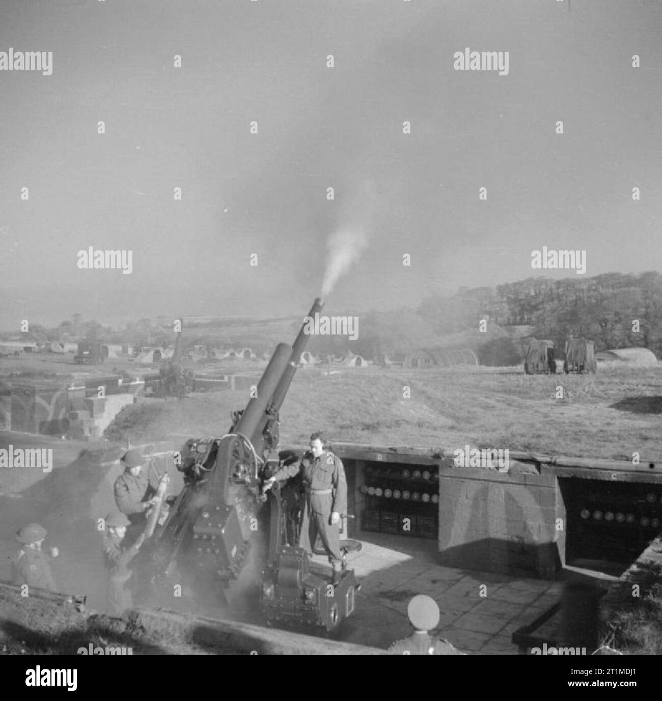 The British Army in the United Kingdom 1939-45 3.7-inch anti-aircraft