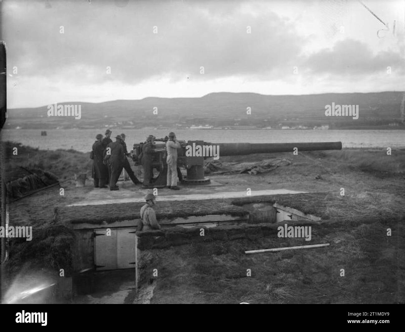 The British Army in the United Kingdom 193945 6inch coastal defence