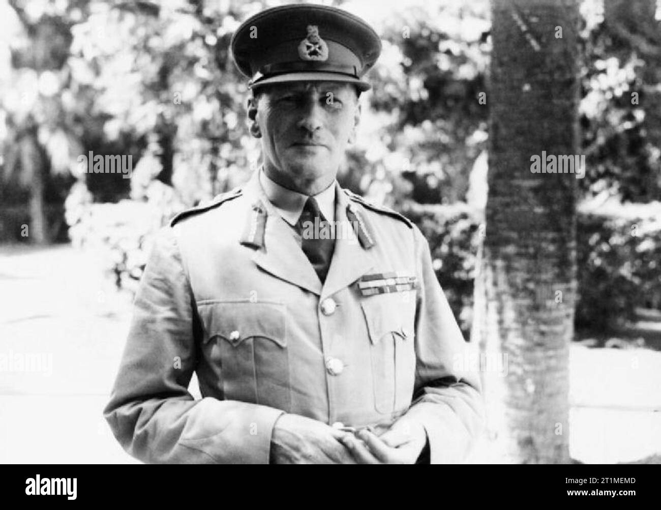 The Campaign in North Africa 1940-1943- Personalities General Sir Claude Auchinleck, Commander-in-Chief, Middle East during June 1941 - August 1942. Stock Photo
