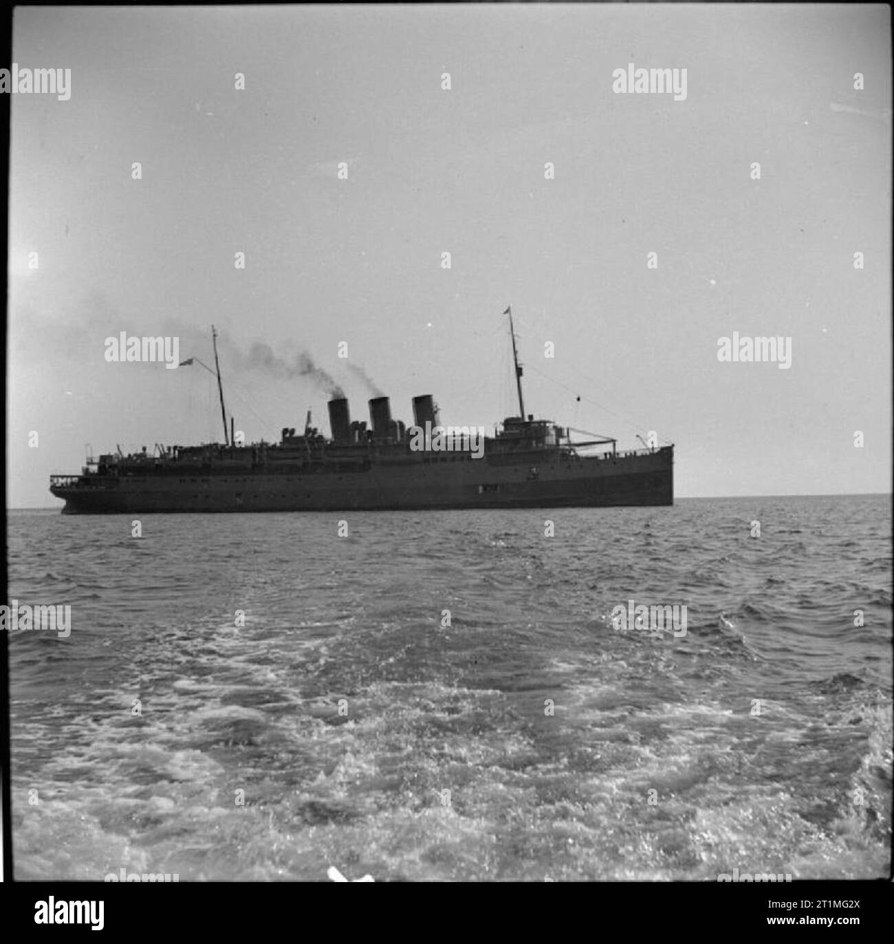 Tour of Hrh El Emir Mansur Ibn Saud The PRINCESS KATHLEEN, the ship which went down to Jeddah to bring up HRH El Emir Mansur Ibn Saud. This was a Canadian Pacific coastal ship from British Columbia. HRH El Emir Mansur Ibn 'Abd al-'Aziz Bin Saud, the 6th son of HM King Abdel Aziz Ibn Saud, King of Saudi Arabia, is making a tour of Egypt as the guest of the Commander in Chief, General Auchinleck. Stock Photo