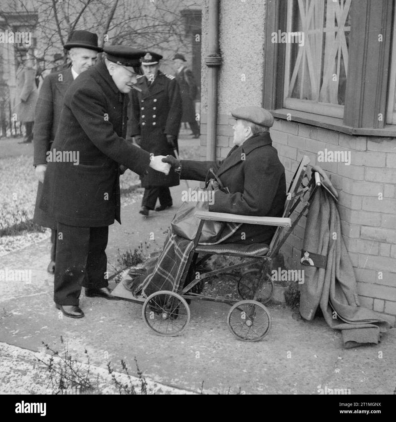 Wheelchair glasgow Black and White Stock Photos & Images Alamy
