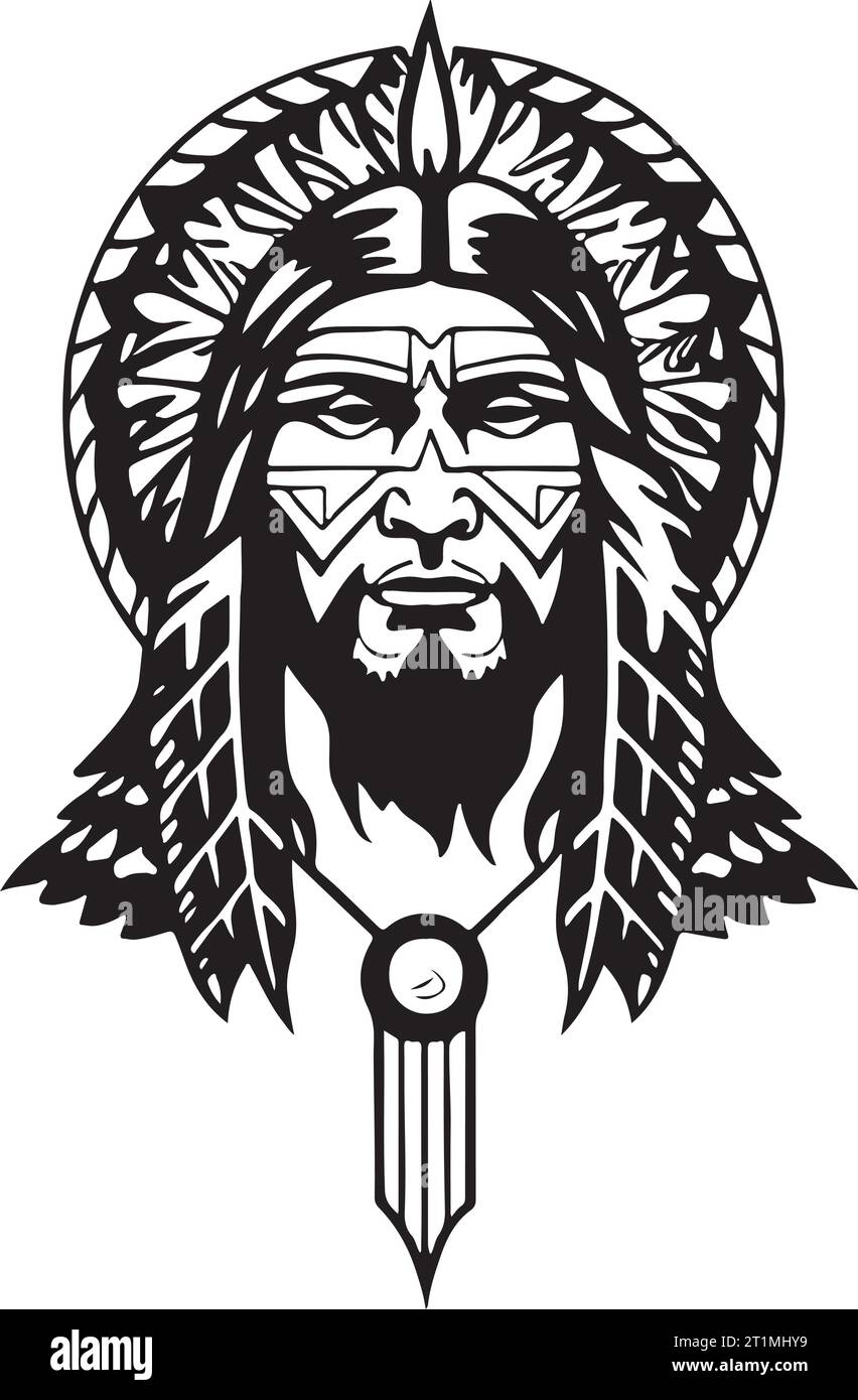 Native indians Black and White Stock Photos & Images Alamy