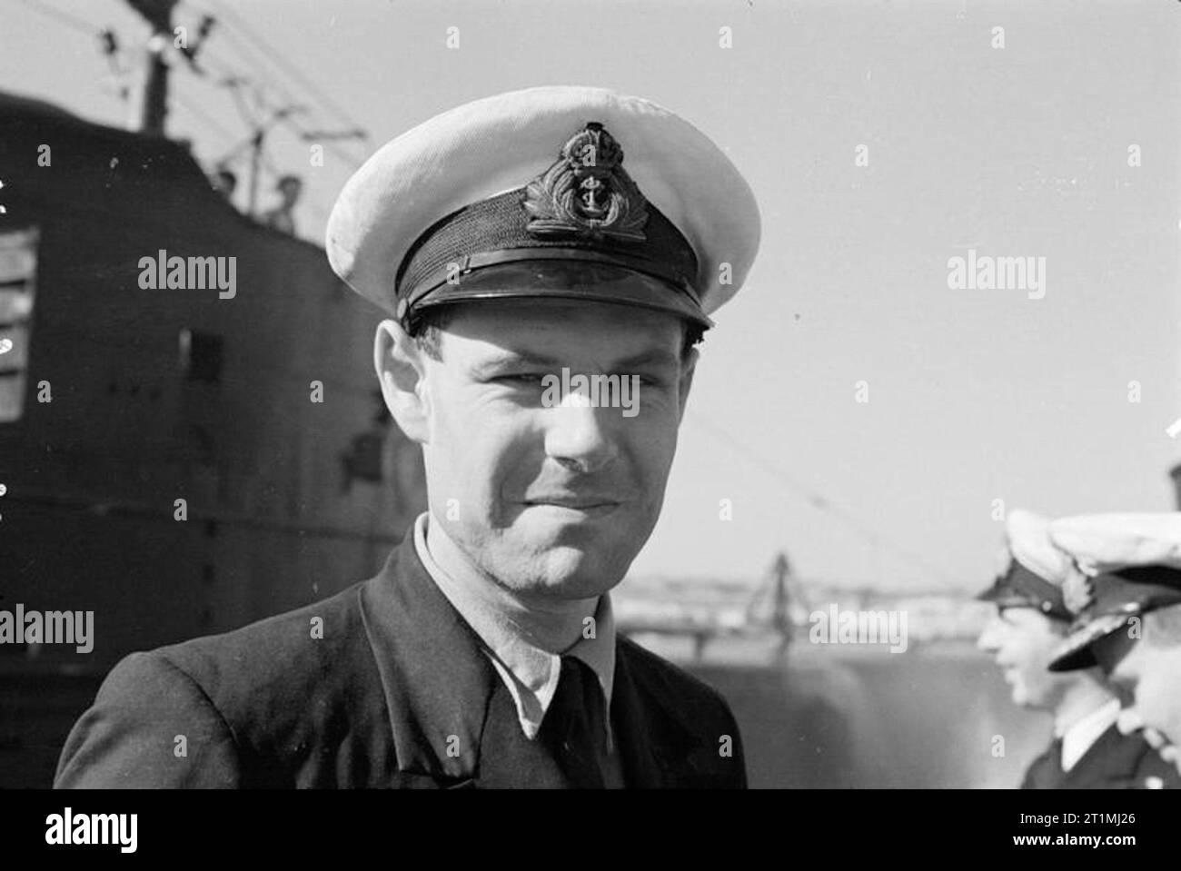 Submarines and Submarine Officers. 4 February 1943, Malta. Lieut ...