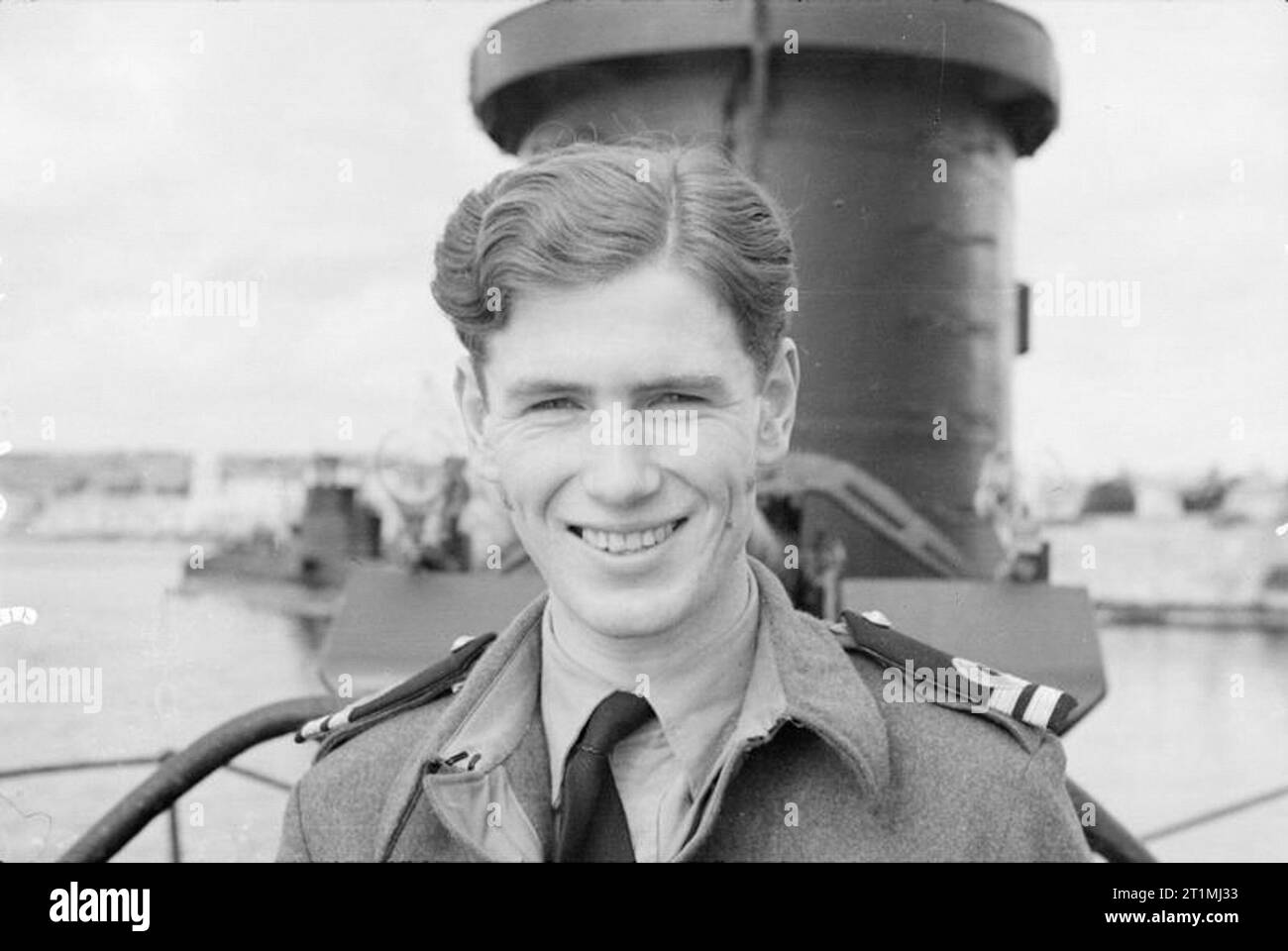Submarines and Submarine Officers. 4 February 1943, Malta. Lieut M R R