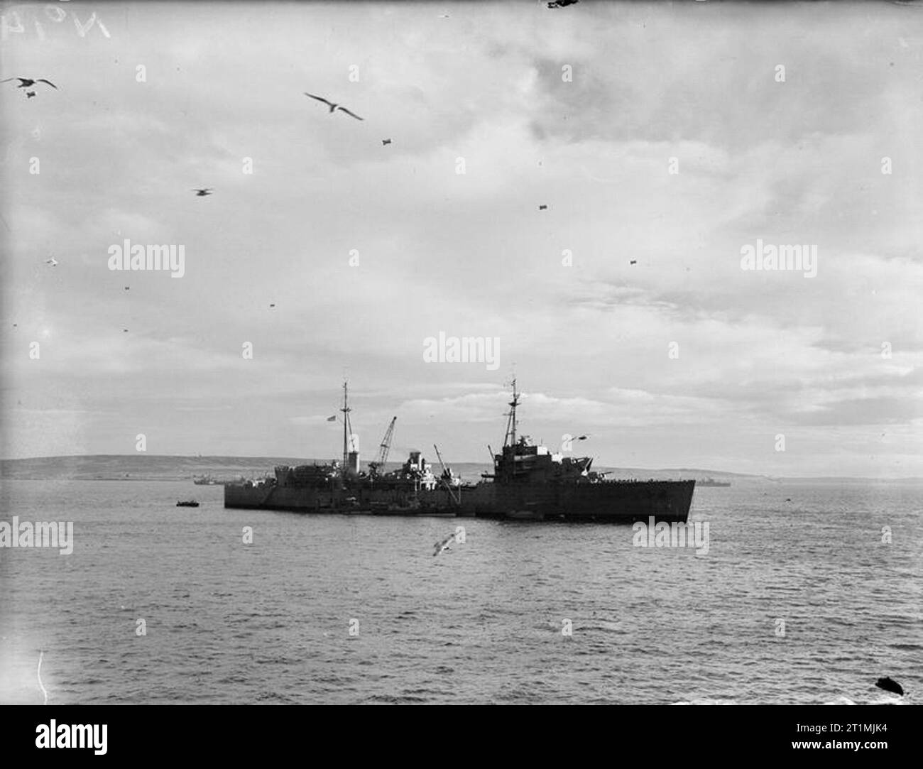 The Navy's Ocean Greyhounds. Destroyers at Sea, 3 February 1943, From ...