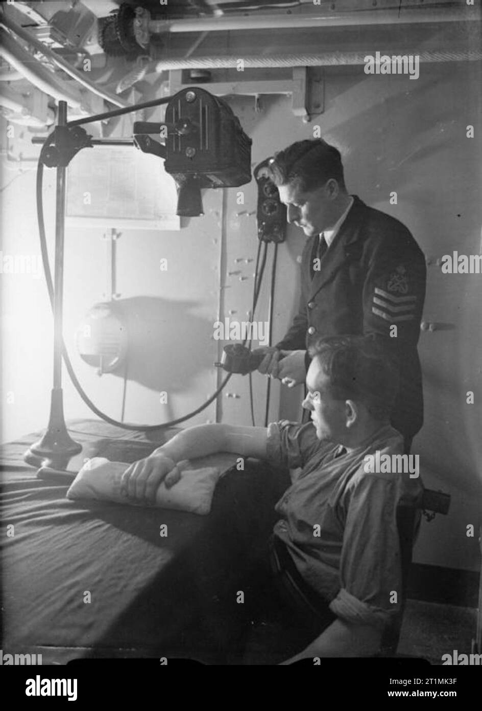 The Royal Navy during the Second World War Medicine at Sea Xray