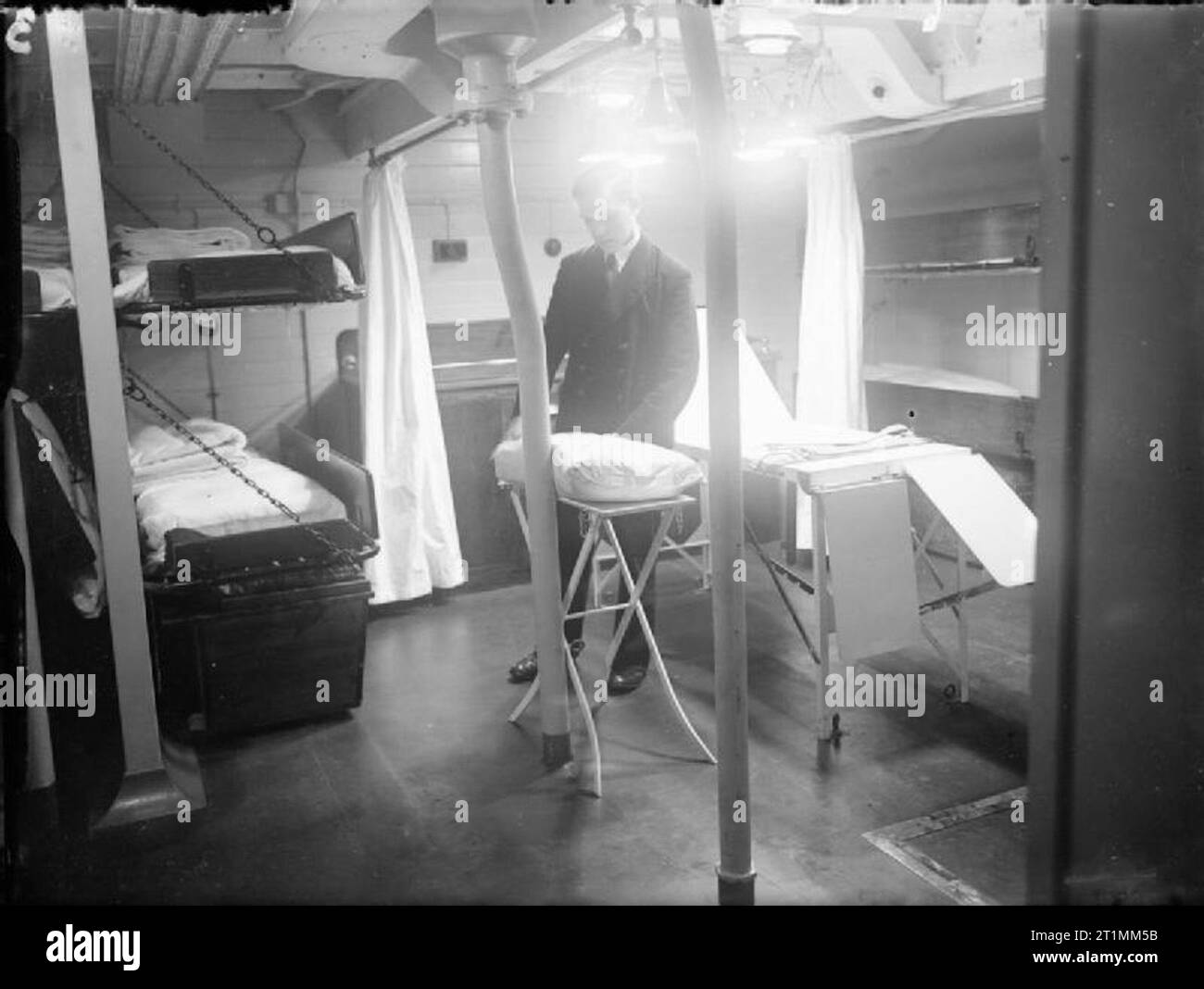 The Royal Navy during the Second World War The well equipped sickbay