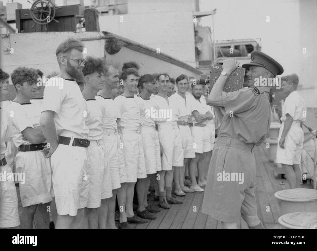 Operation Pedestal, August 1942 Aftermath Survivors from HMS EAGLE