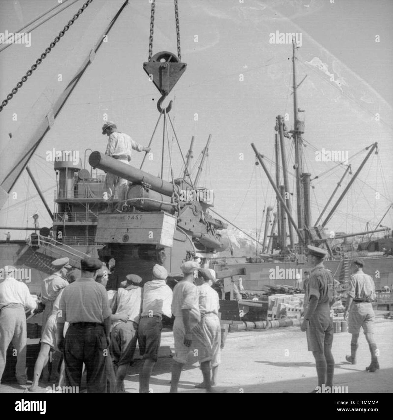 Operation Pedestal, August 1942 Operation Ceres: The unloading of