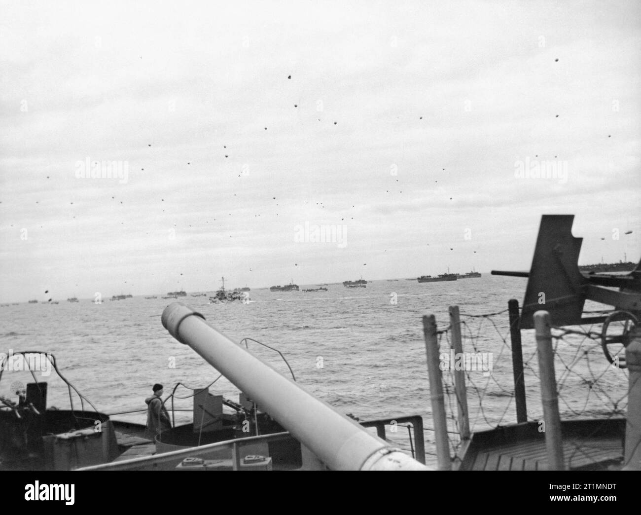Tank landing craft d day Black and White Stock Photos & Images Alamy