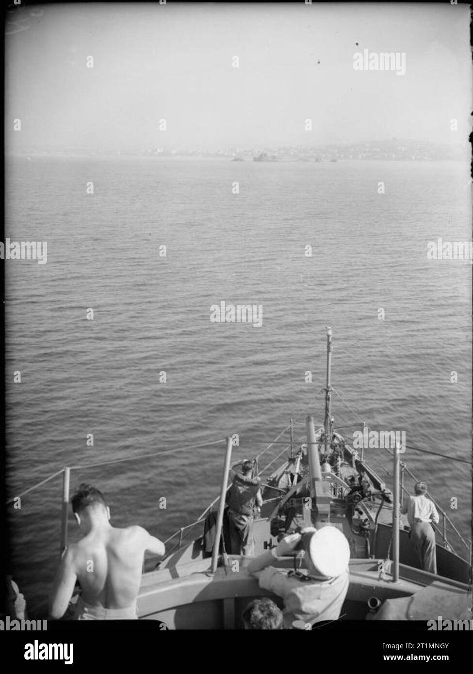 The Royal Navy during the Second World War On board the British Yard ...