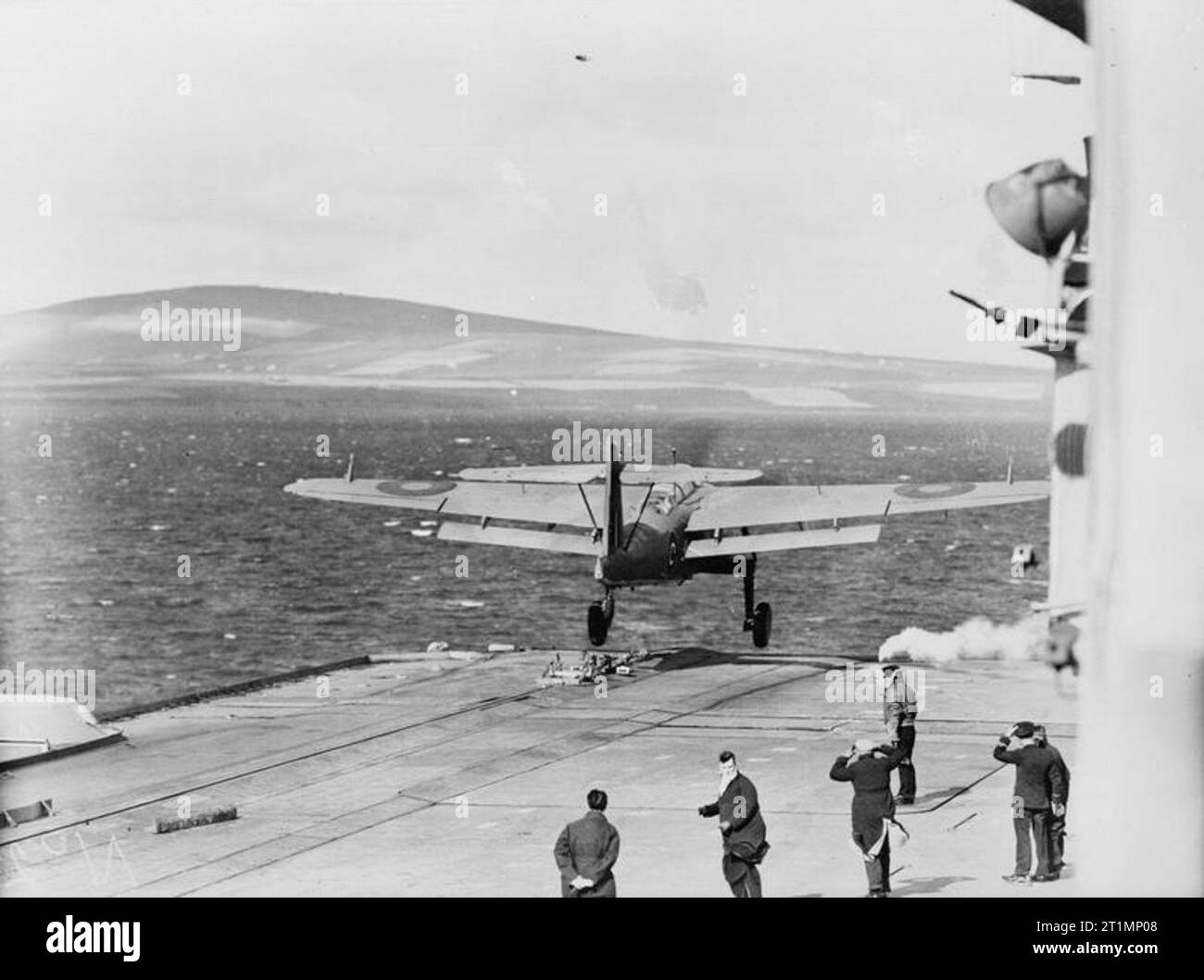 Fleet Air Arm Trials, Aboard HMS Victorious. 2325 September 1942. A