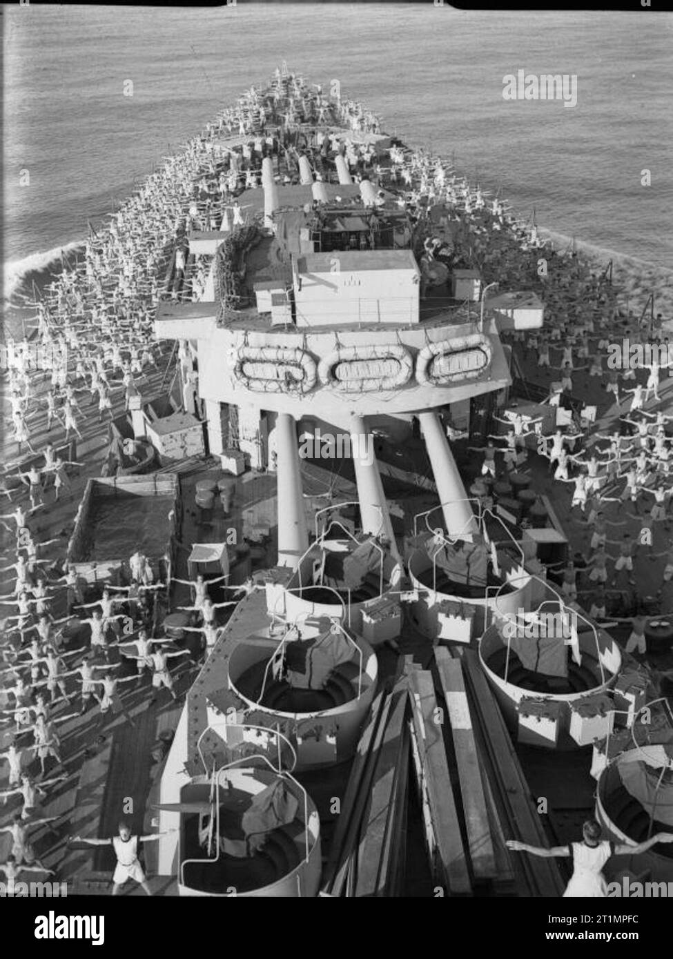 The Royal Navy during the Second World War Musical physical training