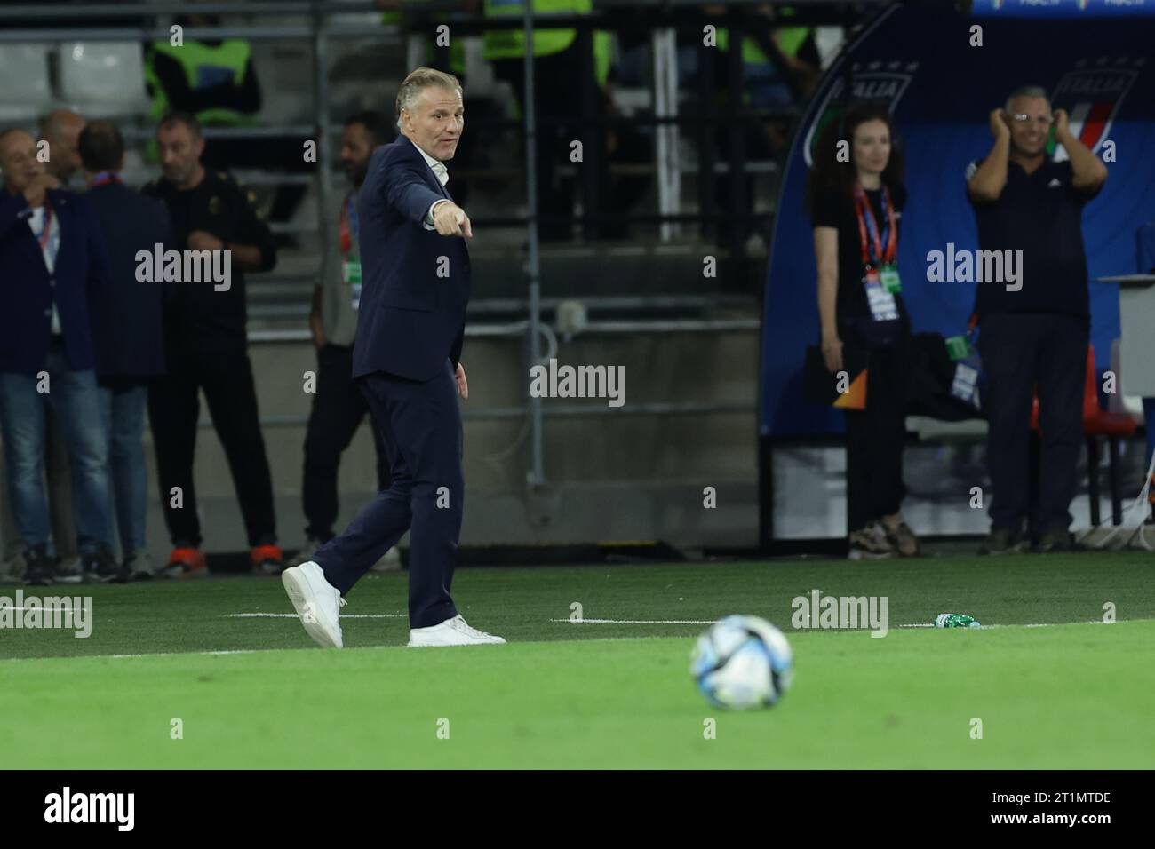 San Nicola stadium, Bari, Italy, September 03, 2022, Official Kombat Ball  Lega B 2022 - 2023 during SSC Bari vs SPAL - Italian soccer Serie B match  Stock Photo - Alamy