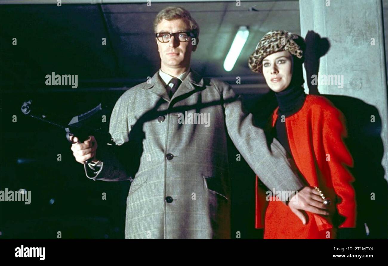 THE IPCRESS FILE  1965 Rank Film Distributors  production with Michael Caine and Sue lloyd Stock Photo
