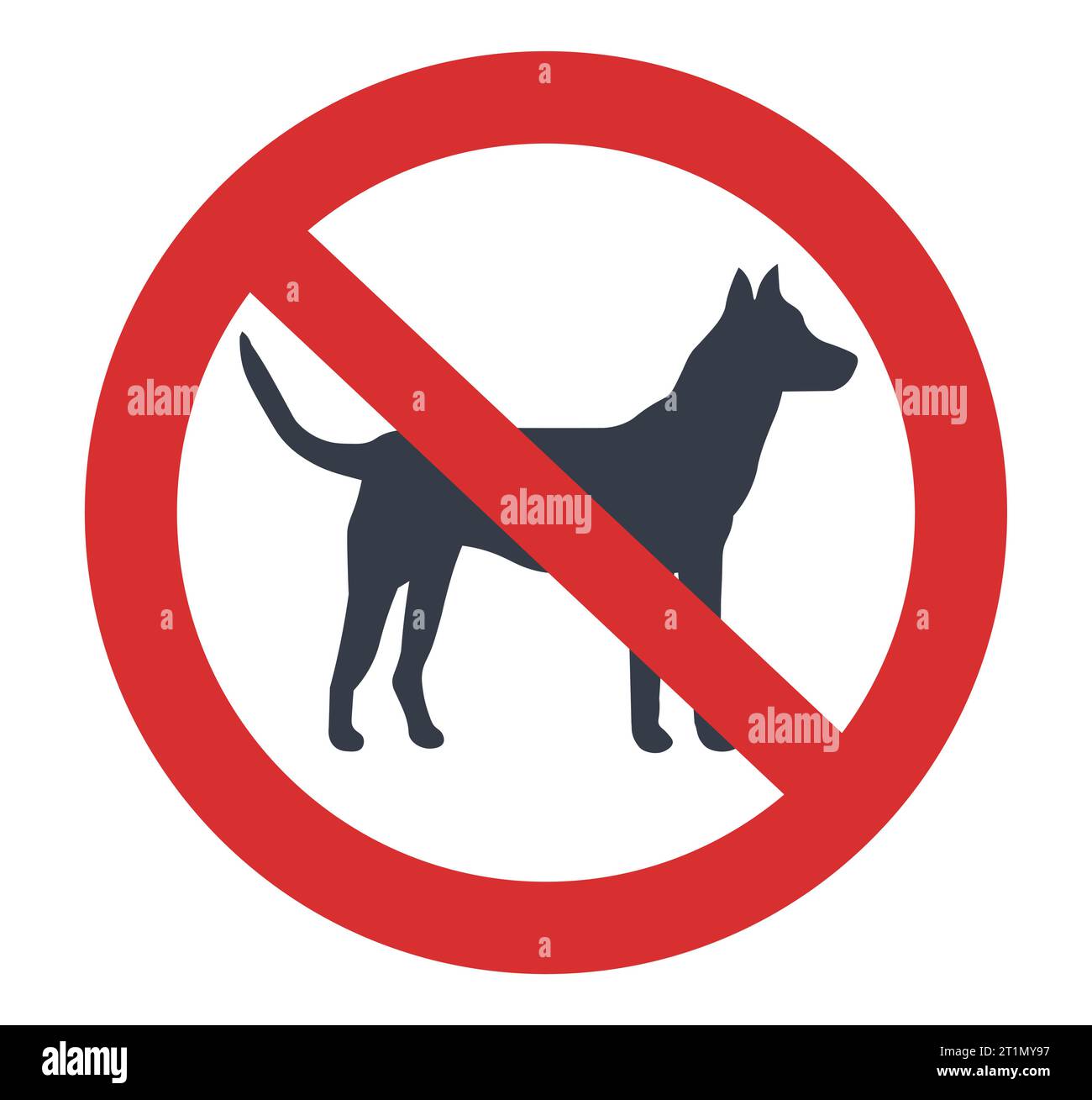 No dogs allowed symbol Stock Vector Image & Art Alamy