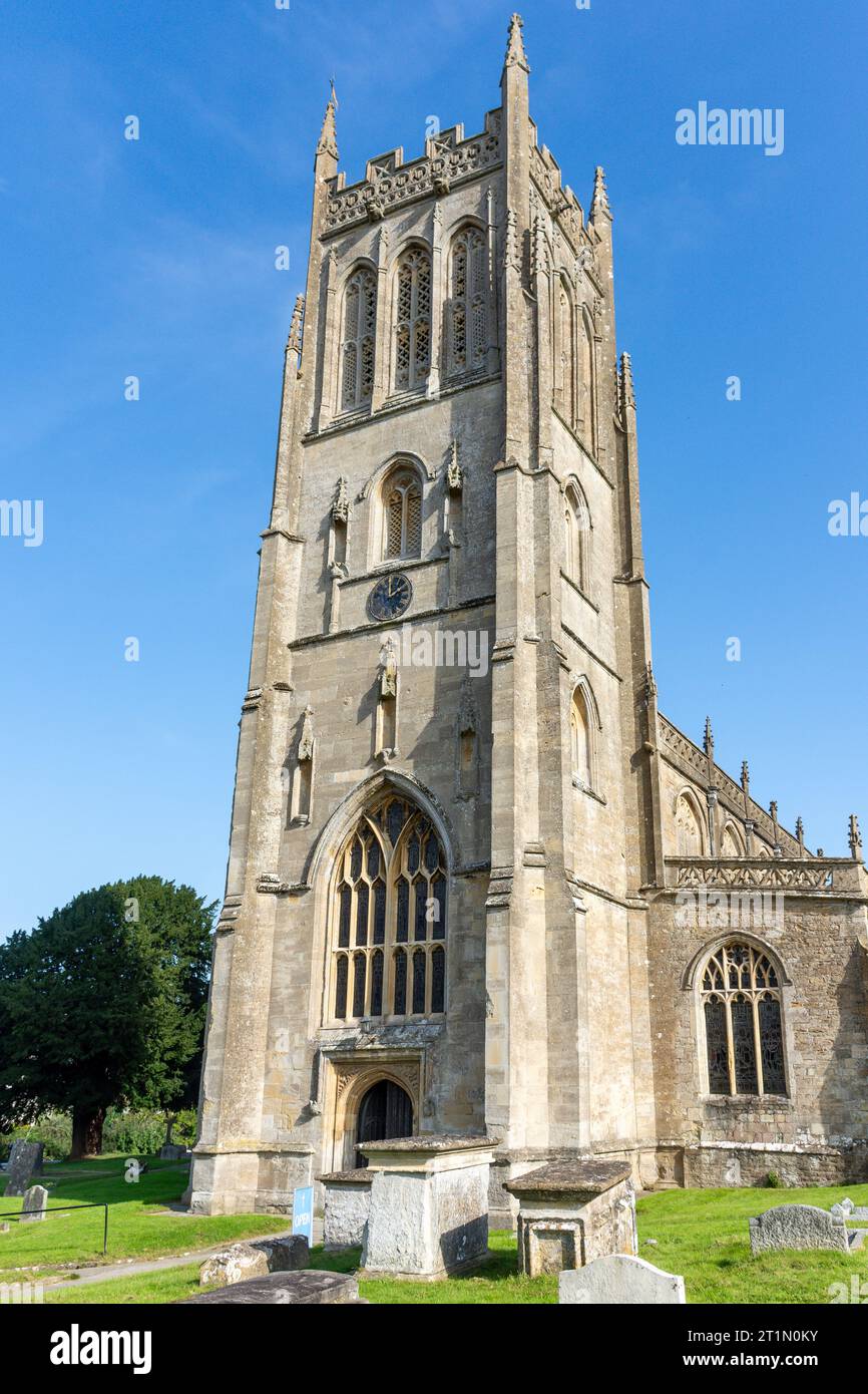 St Mary's Church, Silver Street, Bruton, Somerset, England, United Kingdom Stock Photo