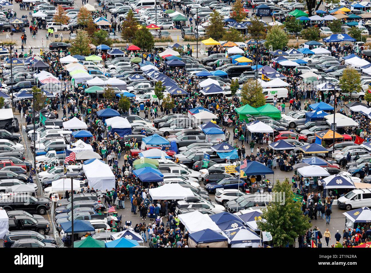 USA. 14th Oct, 2023. October 14, 2023 A general view of the tailgate