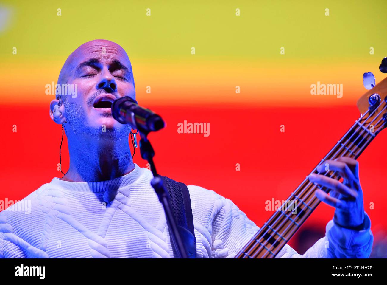 Willy Rodriguez, singer of Puerto Rico's band Cultura Profetica ...