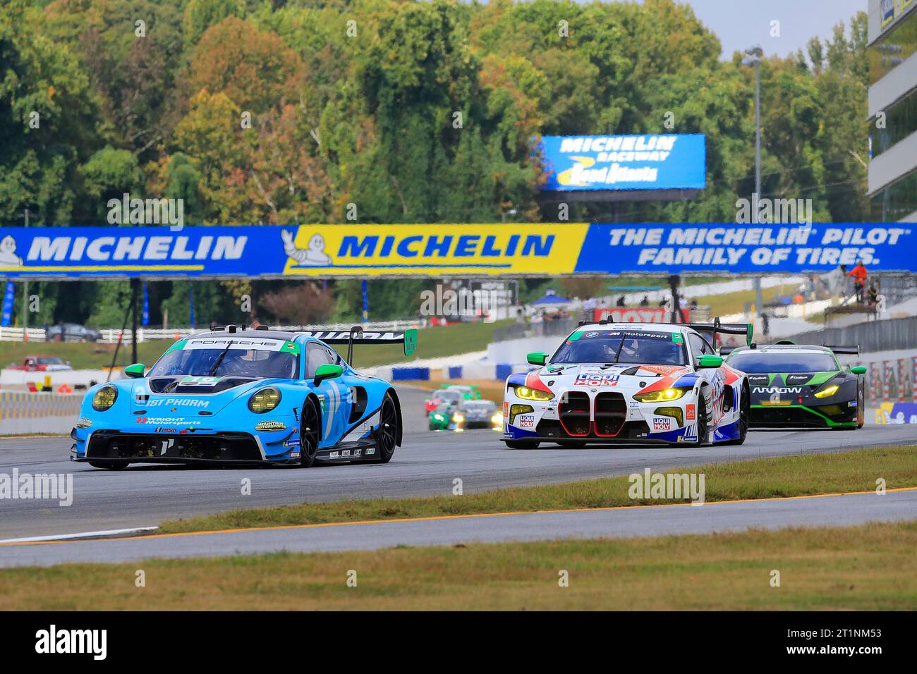 BRASELTON, GA OCTOBER 14 General race action during the 26th Annual
