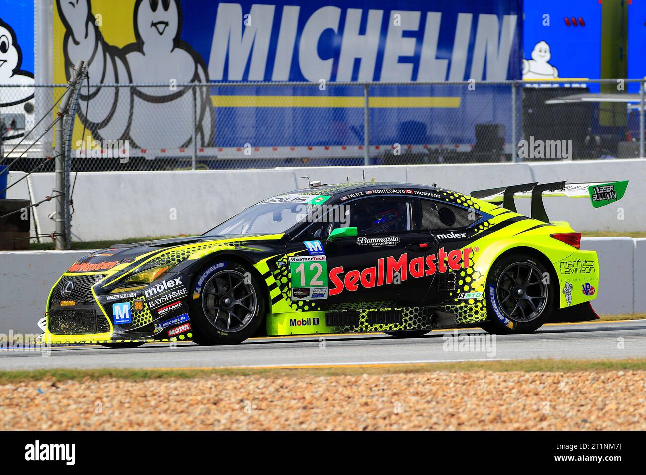 BRASELTON, GA - OCTOBER 14: #12: Vasser Sullivan, Lexus RC F GT3, GTD ...