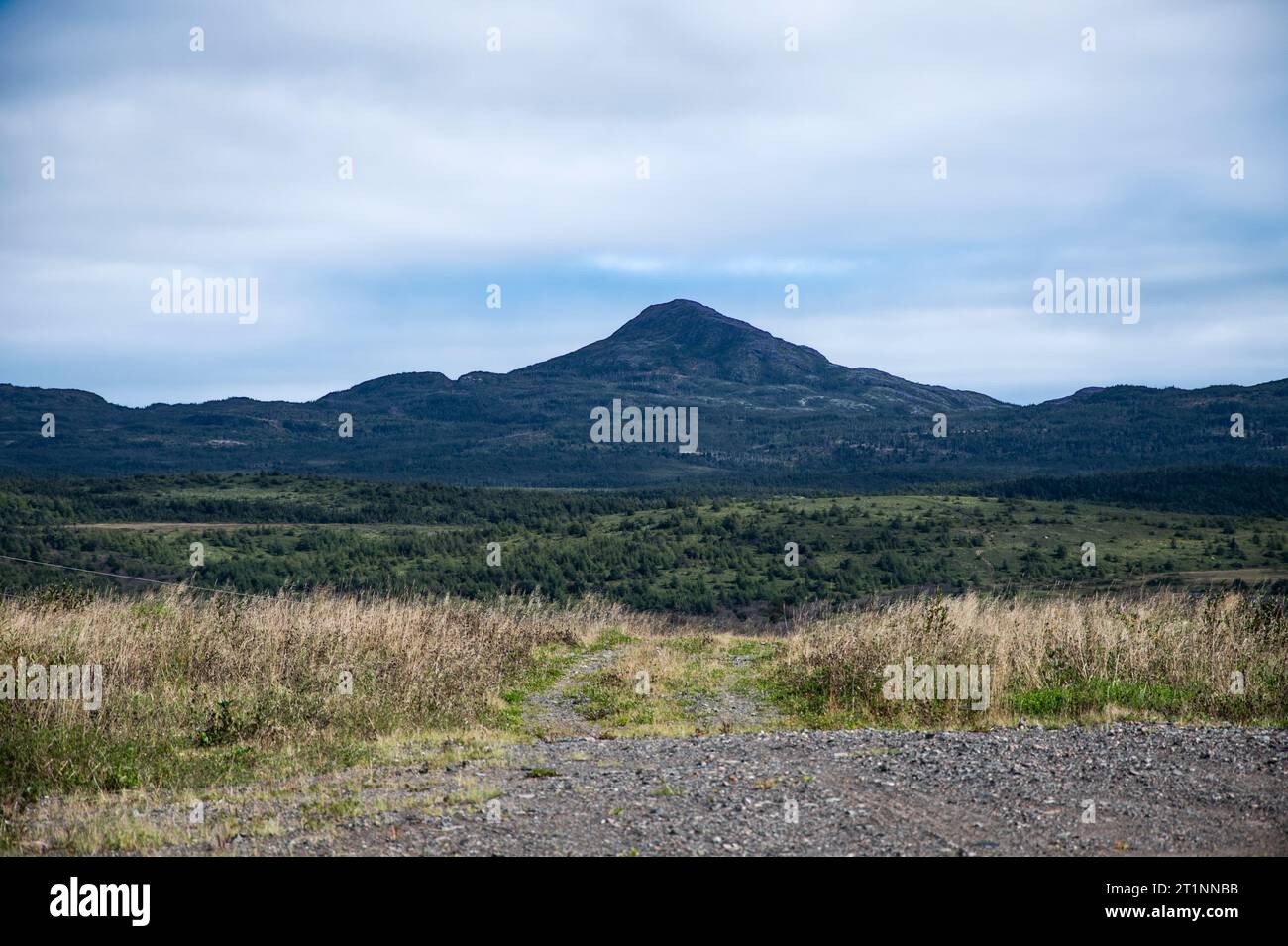 Mountain view from Come By Chance, Newfoundland & Labrador, Canada