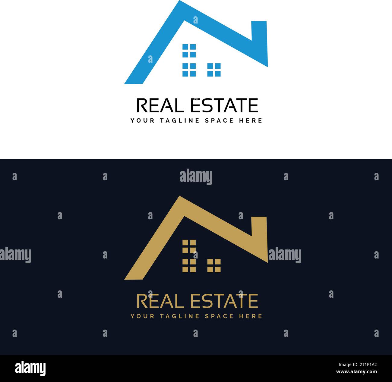 Real Estate Logo Design Luxury Real Estate Gold Color Logo Template Stock Vector Image And Art