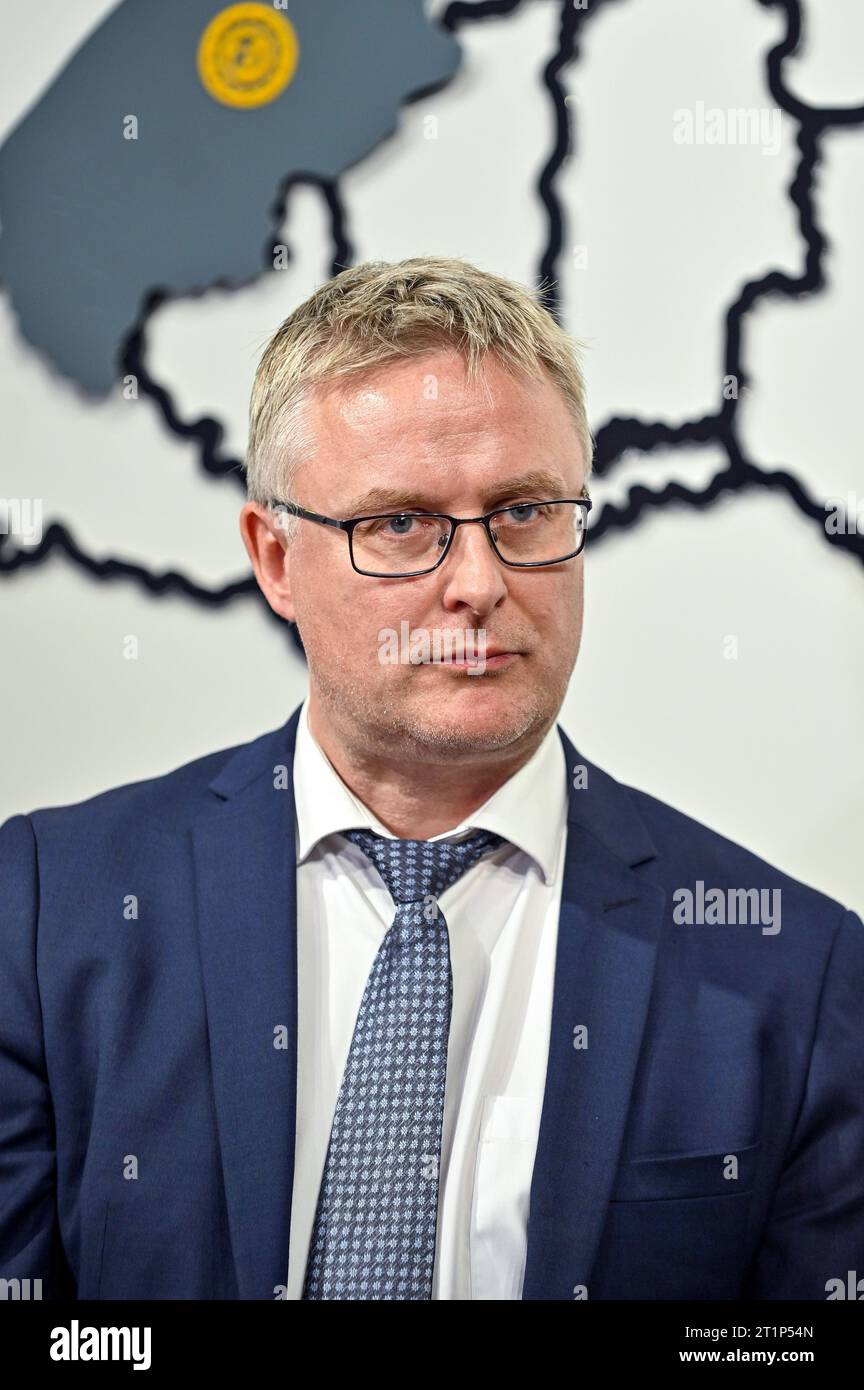 Non Exclusive: LVIV, UKRAINE - OCTOBER 10, 2023 - Danish Minister of ...