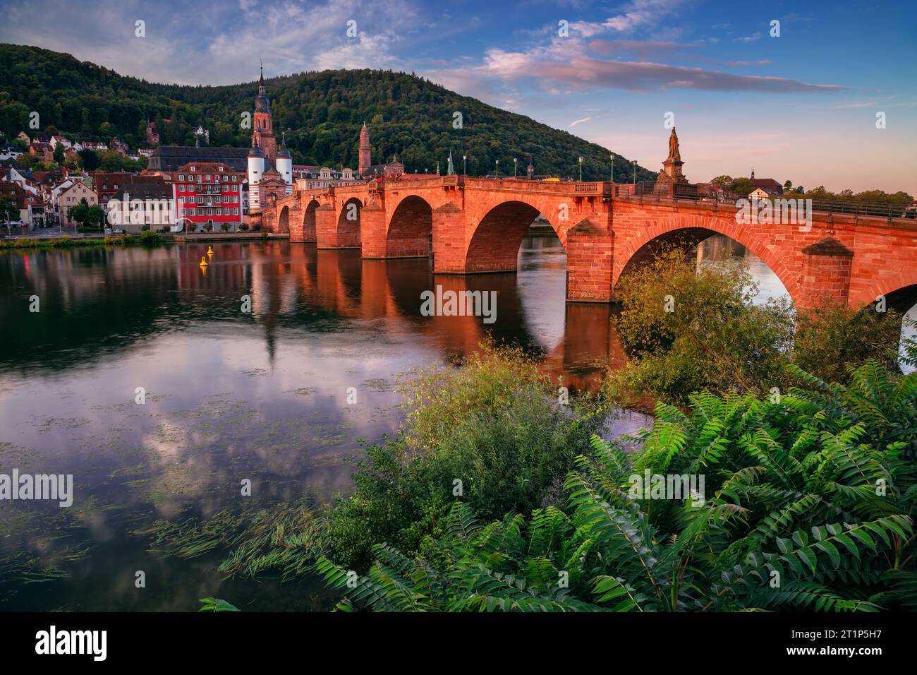 Heidelberg, Germany. Cityscape image of historical city of Heidelberg